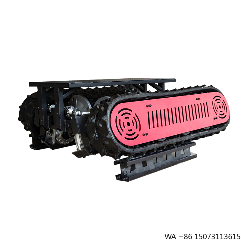 Tracked Robot Chassis - هيكل روبوت لف الكابلات تحت الماء
