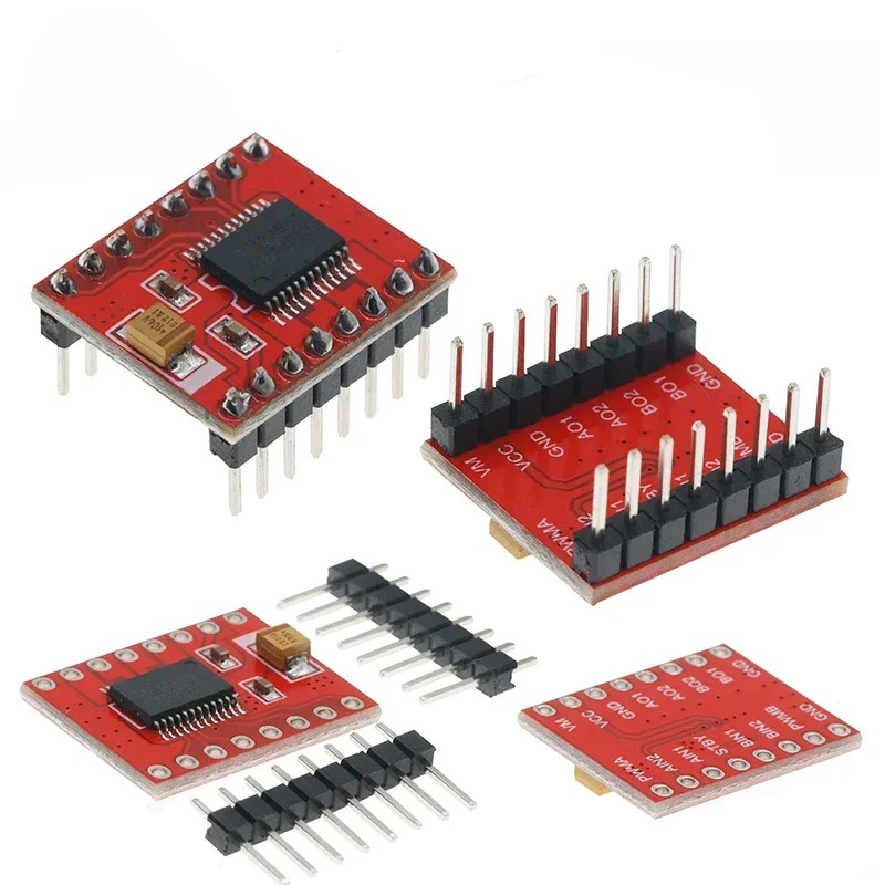 Motor Driver L298N - محرك ثنائي TB6612 DRV8833 بقوة 1