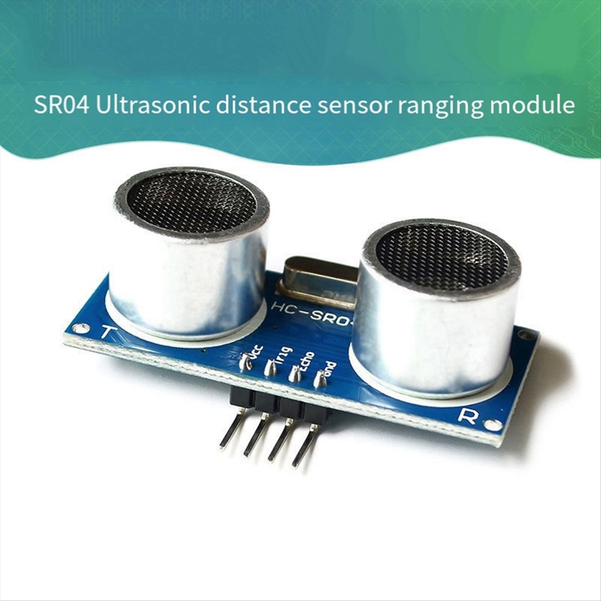 Ultrasonic Distance Sensor - وحدة قياس المسافة بالموجات فوق الصوتية