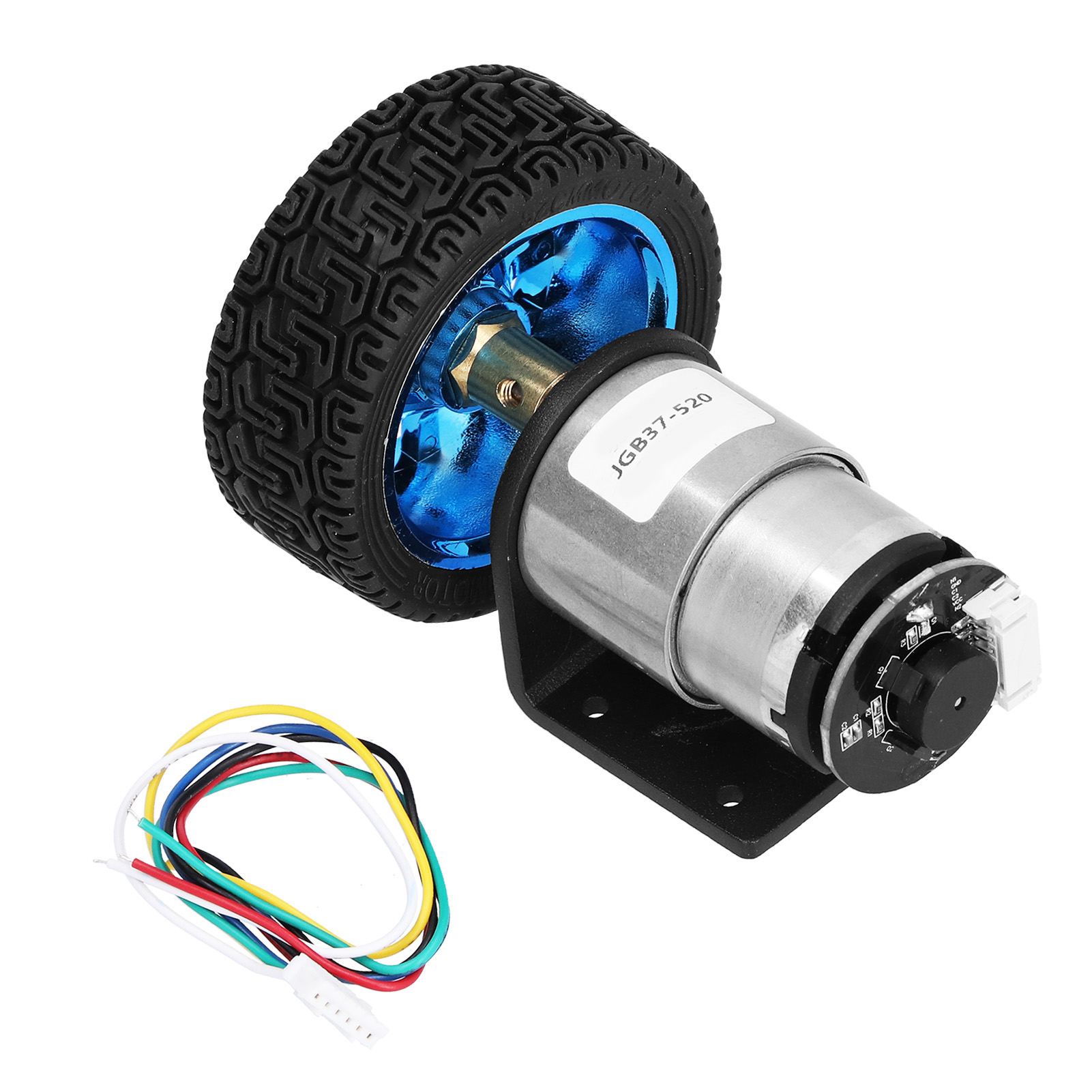 Geared Motor - محرك تروس مع مشفر 12 فولت،