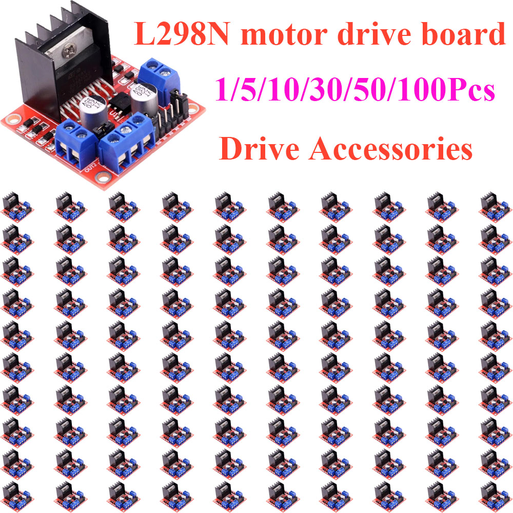 L298N Module - 1-100 قطعة لوحة تحكم محرك خطوي