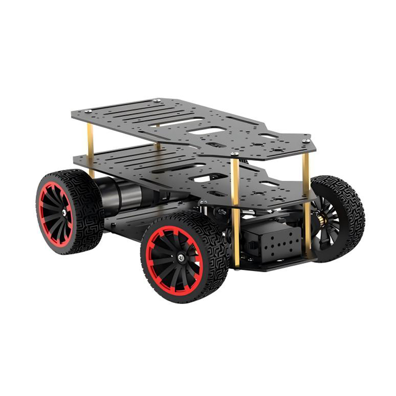 Tracked Robot Chassis - 5 كجم تحميل 4WD سيارة روبوت