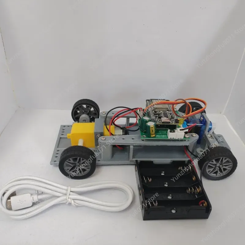 هيكل سيارة تحكم عن بعد ESP32 W - مراجعة Servo Sg90 وسعره