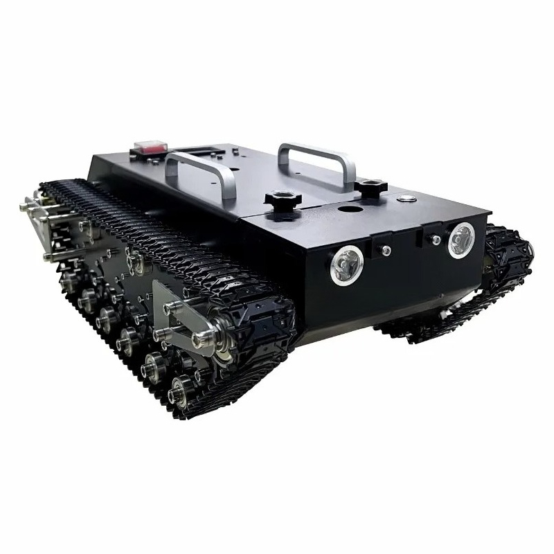 هيكل دبابة تحكم عن بعد بحمولة  - مراجعة Tracked Robot Chassis وسعره
