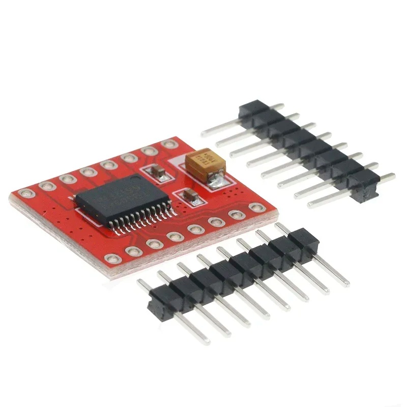 محرك ثنائي TB6612 DRV8833 بقوة - مراجعة Motor Driver L298N وسعره