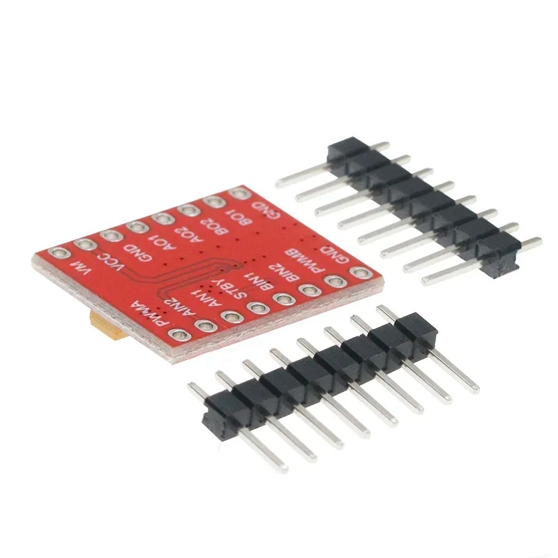 محرك ثنائي TB6612 DRV8833 بقوة - مراجعة Motor Driver L298N وسعره