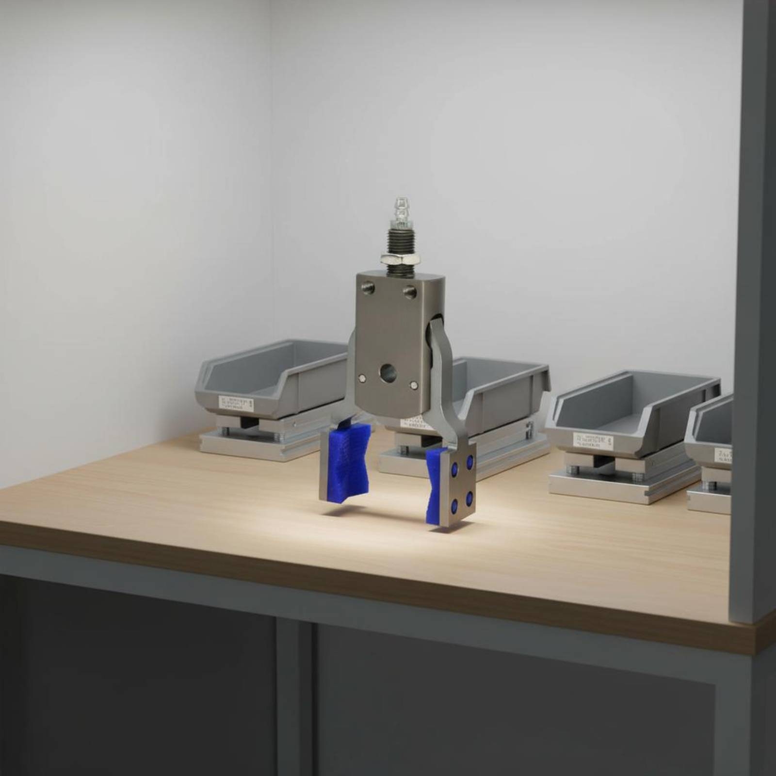 مقبض هوائي صغير بقوة تثبيت عال - مراجعة Robot Gripper وسعره