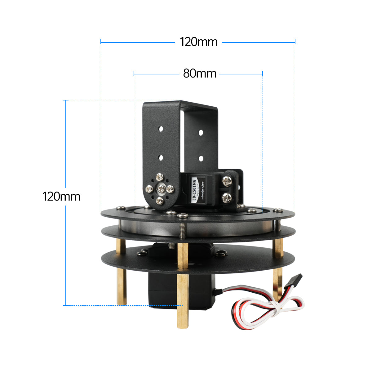 مجموعة أدوات مؤازرة رقمية Hiwo - مراجعة Servo Bracket وسعره
