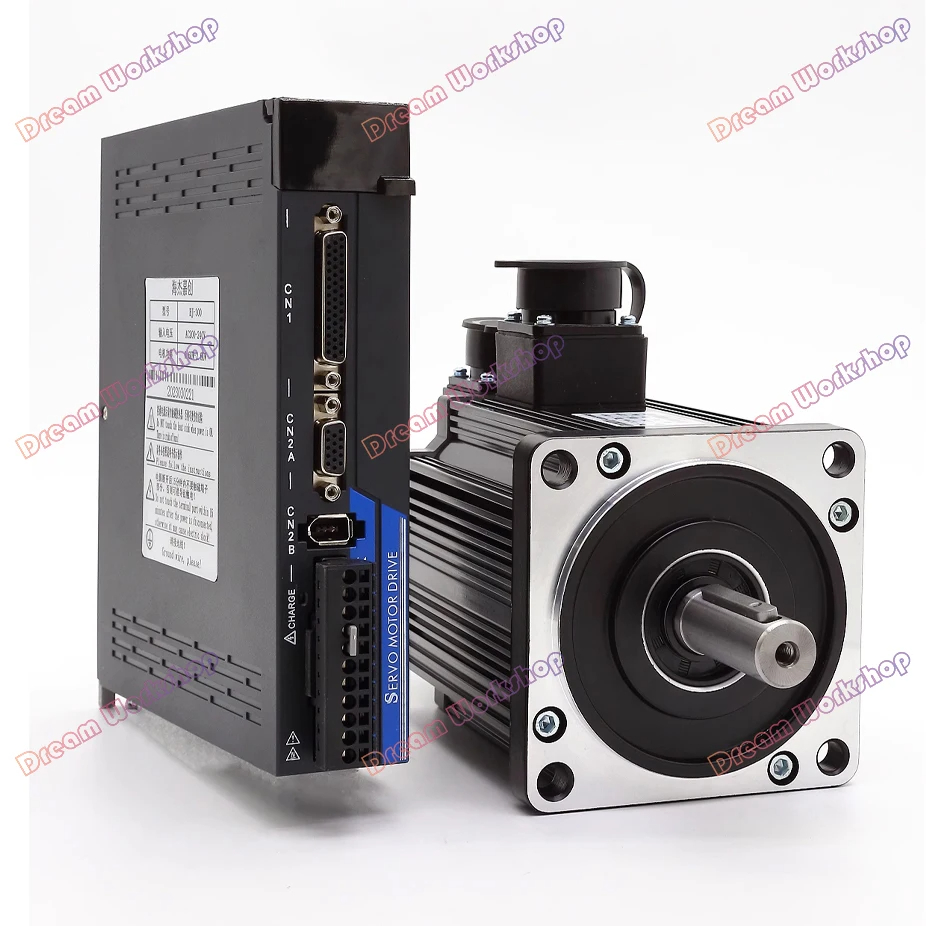 طقم محرك سيرفو AC بقدرة 1.2 كي - مراجعة Servo Kit وسعره