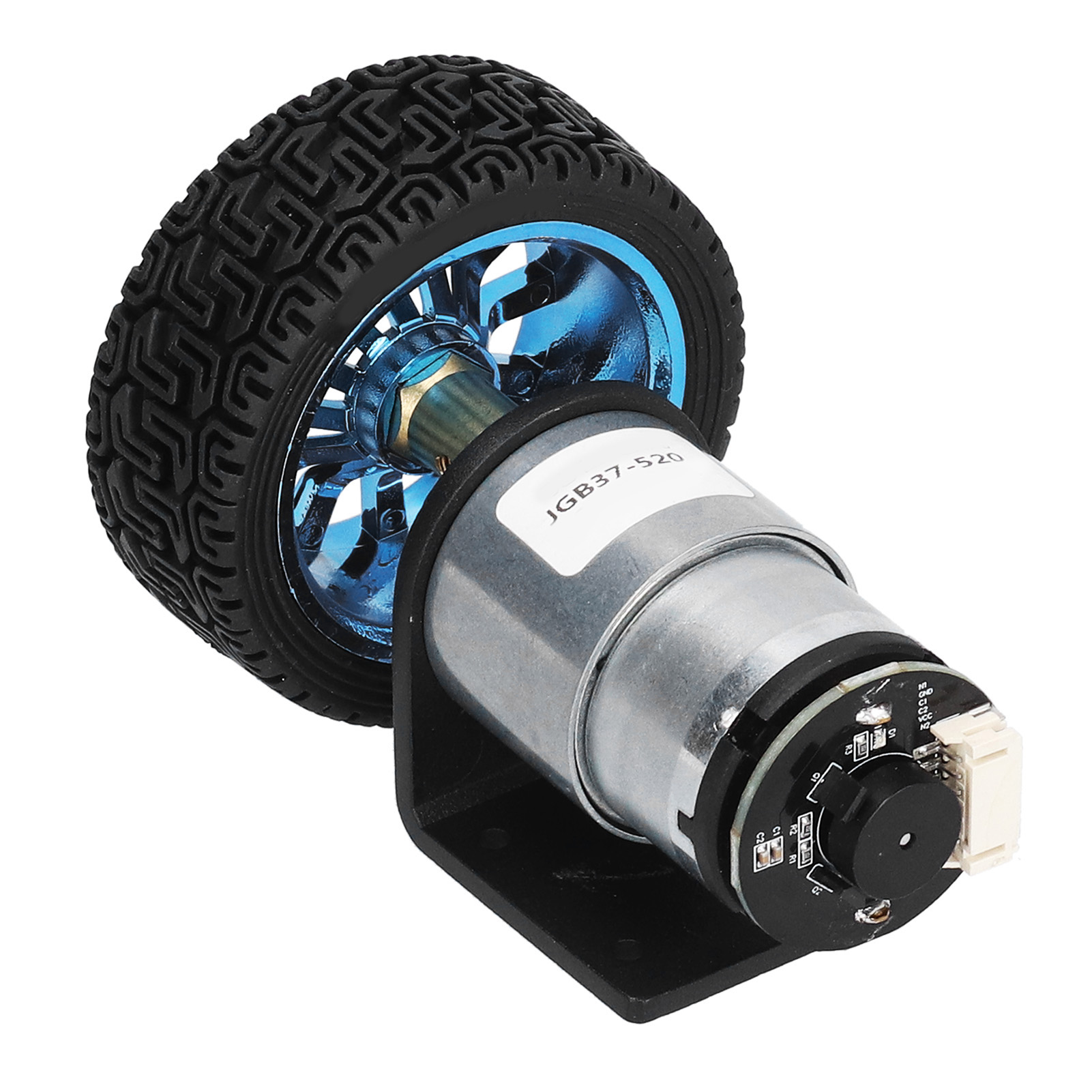 محرك تروس مع مشفر 12 فولت، مجم - مراجعة Geared Motor وسعره