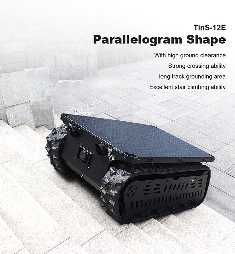 هيكل روبوت زاحف بحمولة 300-600 - مراجعة Tracked Robot Chassis وسعره