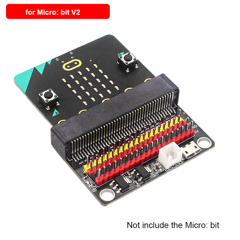 مايكرو: بت V2 لوح تمديد 3.3 فو - مراجعة Microbit وسعره
