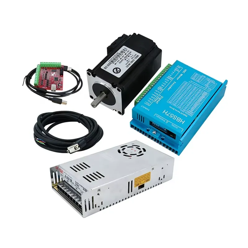 محرك ستيبر HLTNC Nema23 ذو حلق - مراجعة Servo Kit وسعره