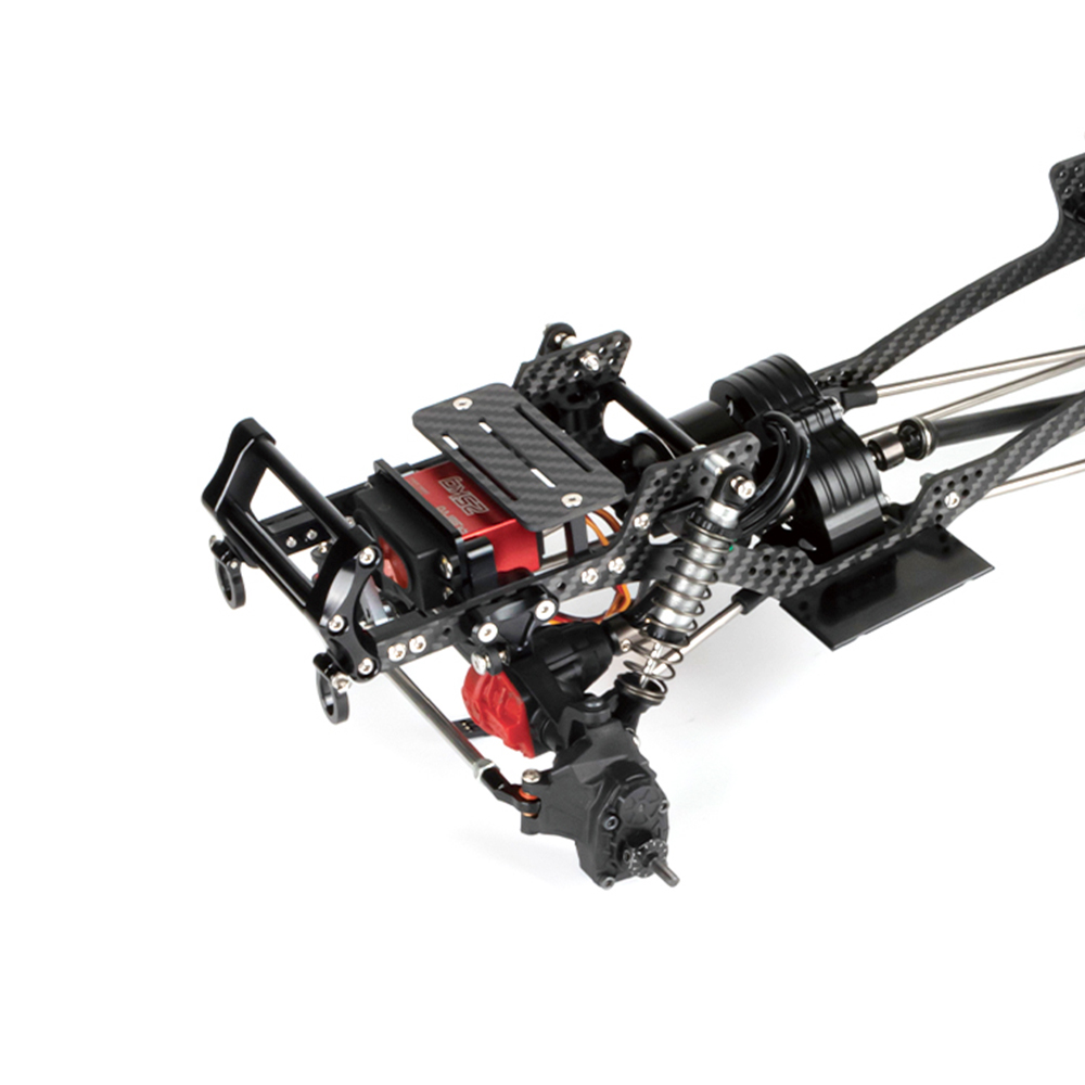 ألياف الكربون LCG الهيكل عدة ا - مراجعة Robot Car Kit وسعره