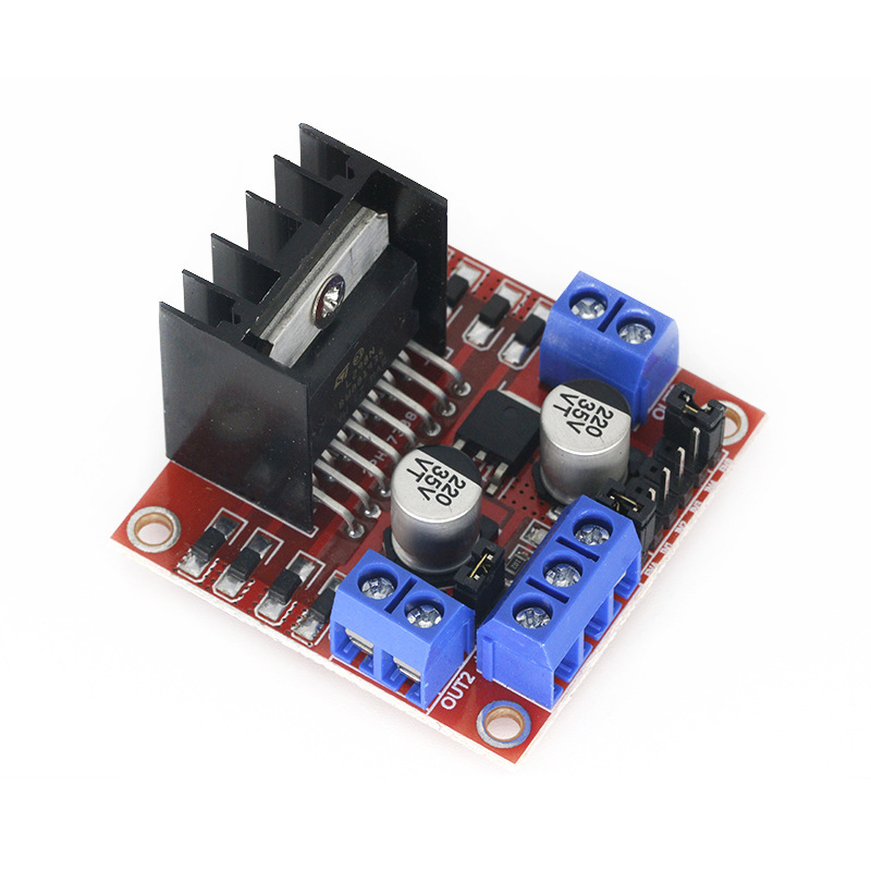 1-100 قطعة لوحة تحكم محرك خطوي - مراجعة L298N Module وسعره