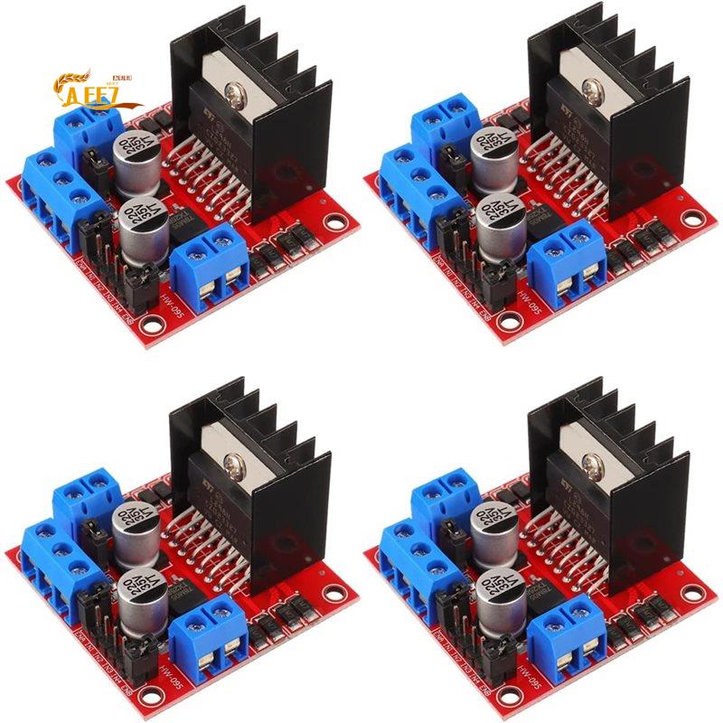 لوحة تحكم محرك AEE7-4 قطع L298 - مراجعة L298N Module وسعره
