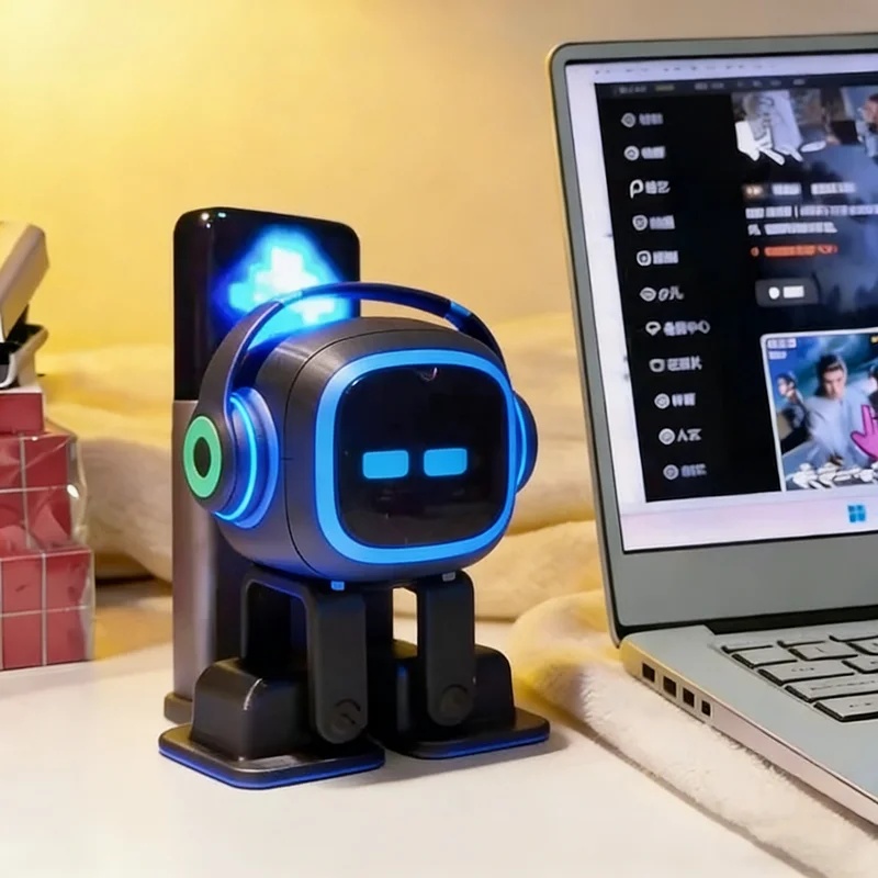 روبوت EMO AI الجديد، رفيق مكتب - مراجعة Ros Robot وسعره