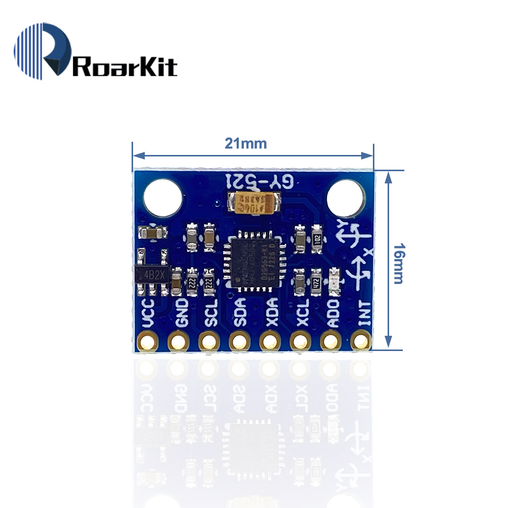 IIC I2C GY-521 MPU-6050 MPU605 - مراجعة Accelerometer Mpu6050 وسعره