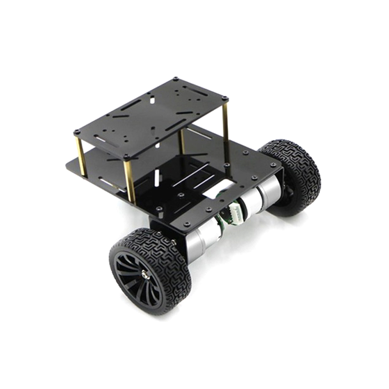 سيارة روبوت ثلاثية العجلات تعم - مراجعة Tracked Robot Chassis وسعره