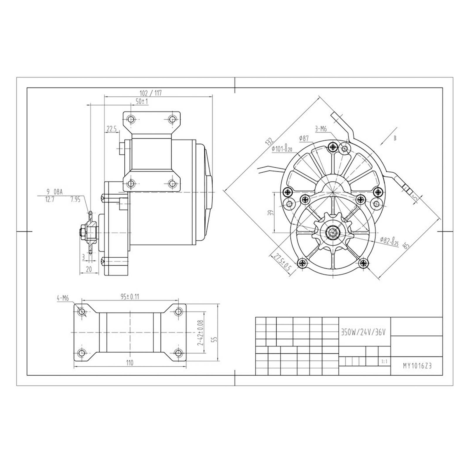 طقم تحويل دراجة كهربائية بمحرك - مراجعة Dc Motor وسعره