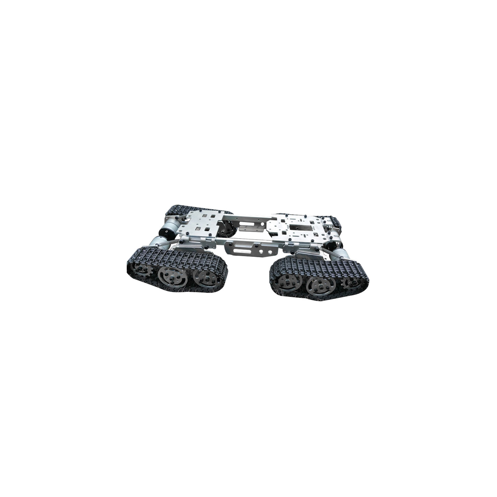 شاسيه روبوت ذكي WZY569 للتحكم  - مراجعة Tracked Robot Chassis وسعره