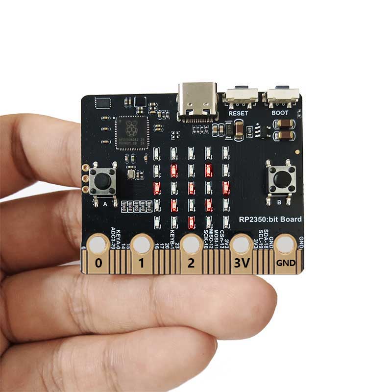 Raspberry Pi Pico 2 RP2350 لوح - مراجعة Microbit وسعره
