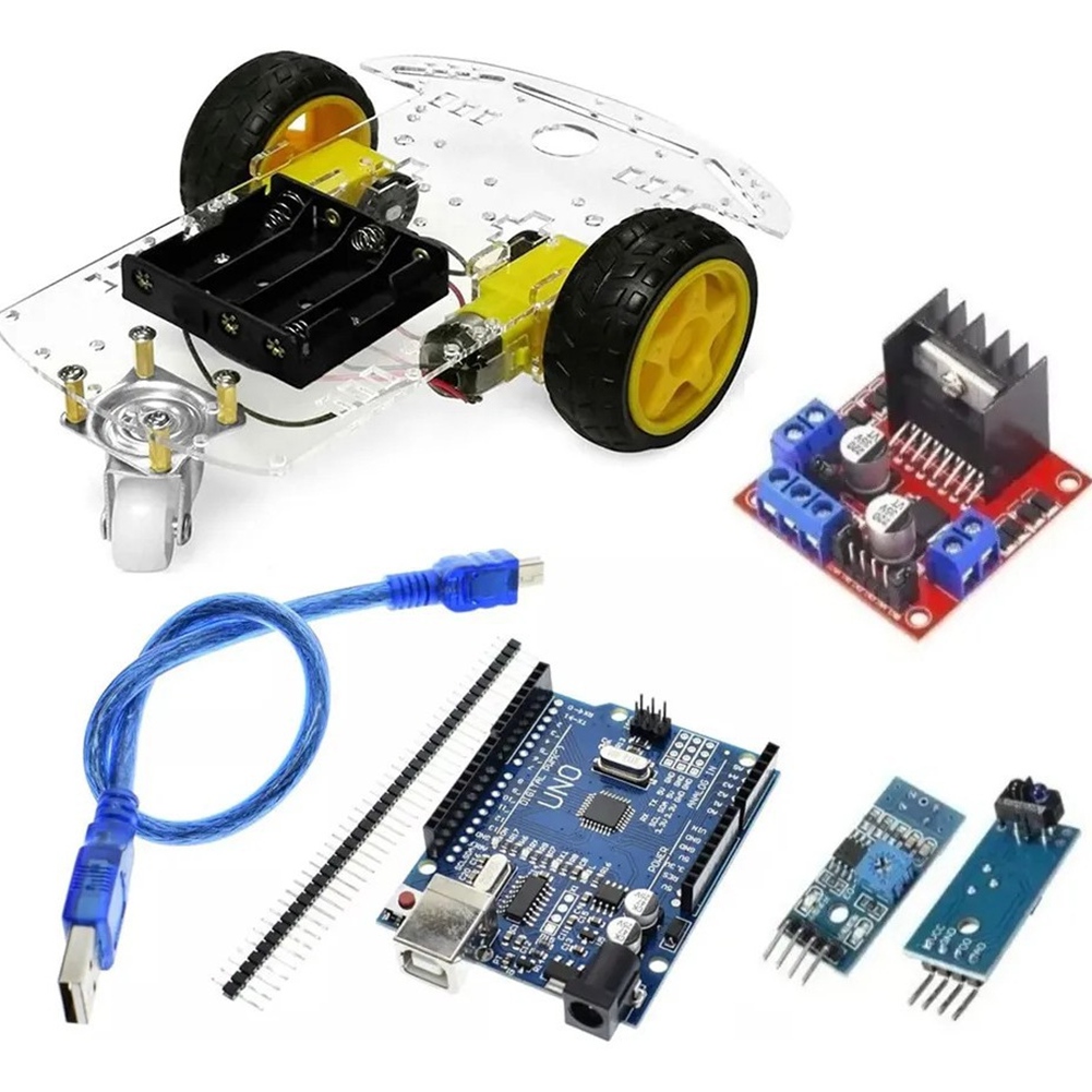【جديد A09R!】 طقم سيارة ذكية بع - مراجعة L298N Module وسعره