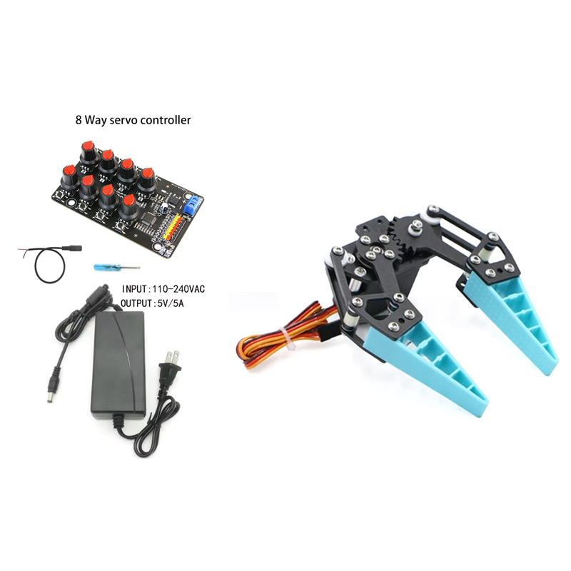 ذراع ميكانيكي بيونيك مع مخلب س - مراجعة Robot Gripper وسعره